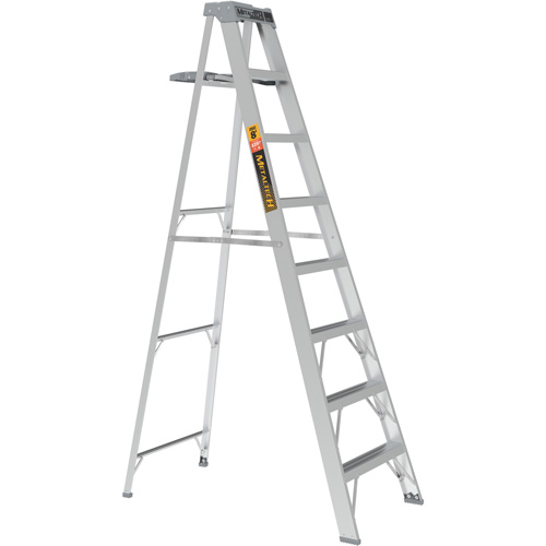 Escabeau avec plateau &agrave; peinture, 8', Aluminium, Capacit&eacute; 225 lb, Type 2 Helyx Safety & Industrial Supplies