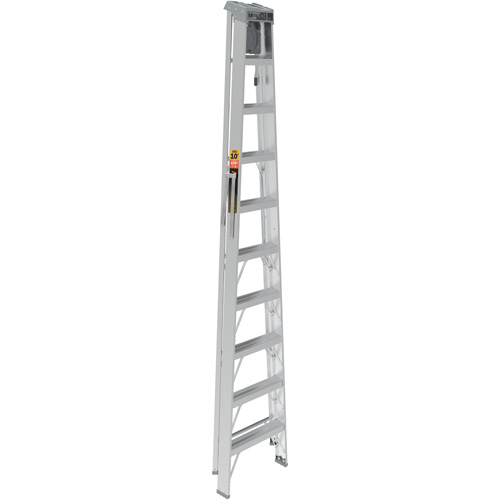 Step Ladder with Paint Tray, 10', Aluminum, 225 lbs. Capacity, Type 2 Helyx Safety & Industrial Supplies