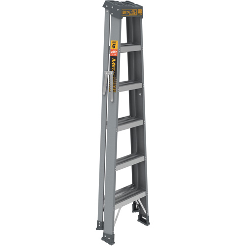 Escabeau, 6', Fibre de verre, Capacit&eacute; 225 lb, Type 2 Helyx Safety & Industrial Supplies