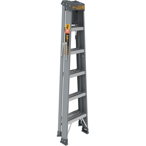 Escabeau avec plateau &agrave; peinture, 6', Fibre de verre, Capacit&eacute; 225 lb, Type 2 Helyx Safety & Industrial Supplies