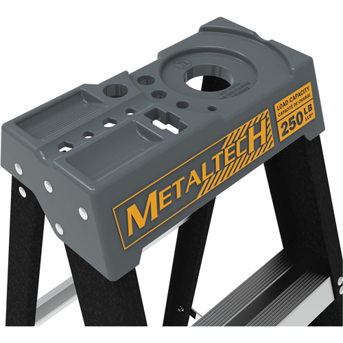 Escabeau, 10', Fibre de verre, Capacit&eacute; 250 lb, Type 1 Helyx Safety & Industrial Supplies