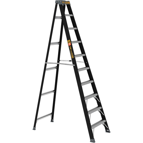 Escabeau, 10', Fibre de verre, Capacit&eacute; 250 lb, Type 1 Helyx Safety & Industrial Supplies
