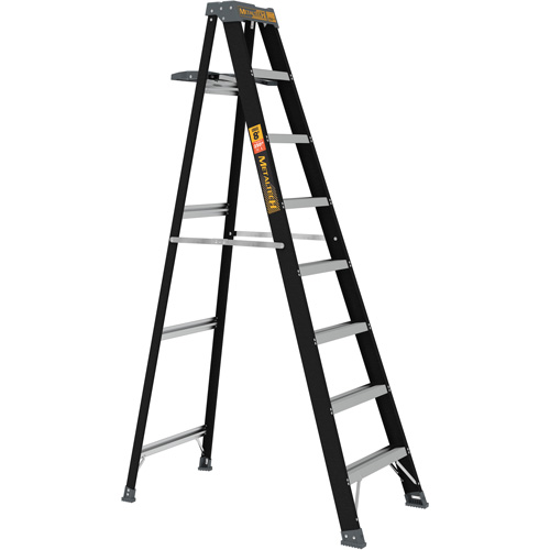 Step Ladder with Paint Tray, 8', Fibreglass, 250 lbs. Capacity, Type 1 Helyx Safety & Industrial Supplies