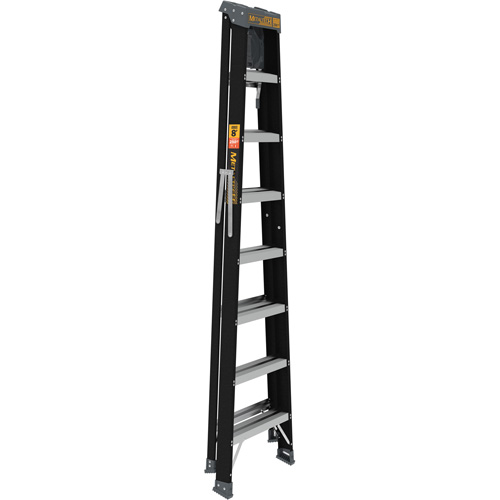 Step Ladder with Paint Tray, 8', Fibreglass, 250 lbs. Capacity, Type 1 Helyx Safety & Industrial Supplies