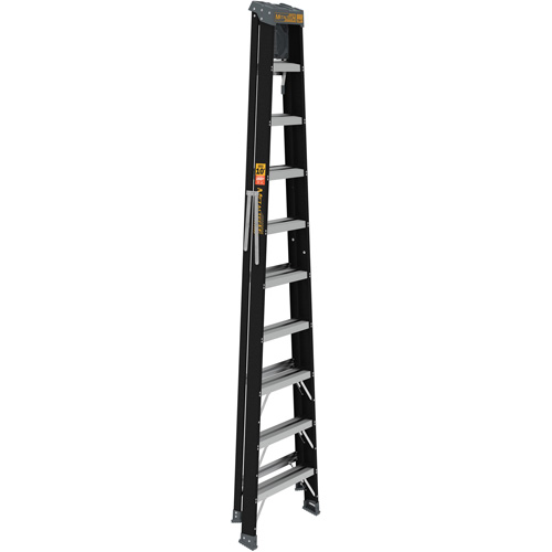Step Ladder with Paint Tray, 10', Fibreglass, 250 lbs. Capacity, Type 1 Helyx Safety & Industrial Supplies