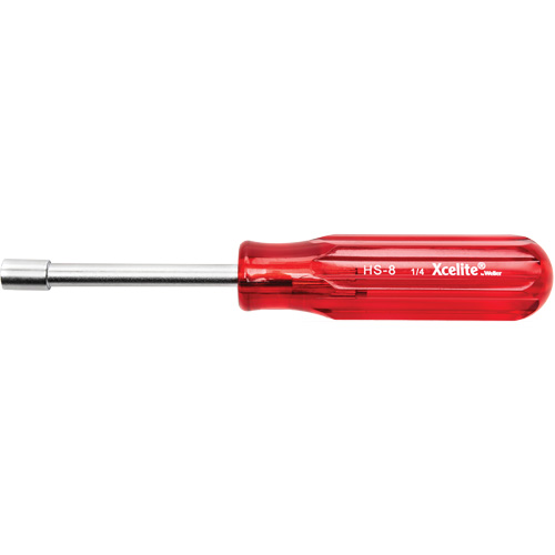 Hollow Shaft Nut Driver - Imperial, 1/4" Drive, 7-1/4" L Helyx Safety & Industrial Supplies