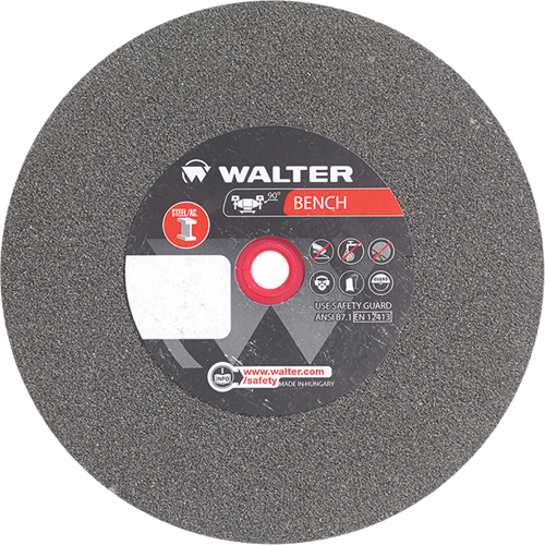 Bench Grinding Wheels, 8" x 1-1/4", 1" Arbor, 1 Helyx Safety & Industrial Supplies