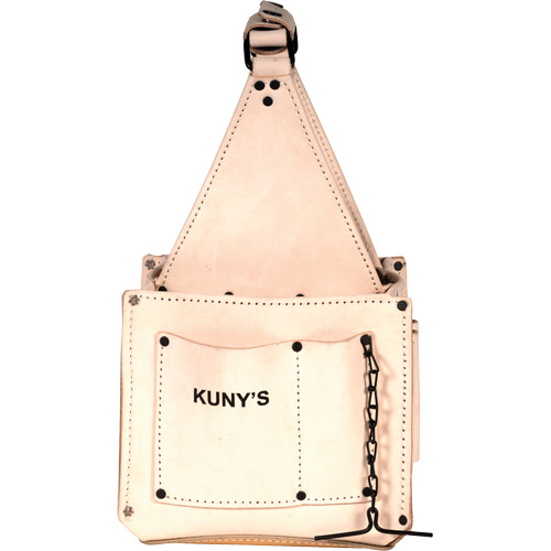 Electrical & Maintenance Tool Pouches, Leather, 17 Pockets, Beige Helyx Safety & Industrial Supplies