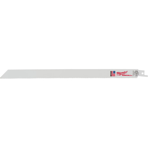 Lame de scie alternative Sawzall, Bim&eacute;tal, 10/14 Dents par pouce, 12" lo Helyx Safety & Industrial Supplies