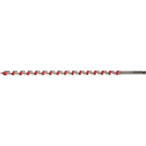 Longue m&egrave;che h&eacute;licoidale pour perceuse, Diam&egrave;tre de 11/16", Cannelure 15", Tige 7/16" hexagonal Helyx Safety & Industrial Supplies