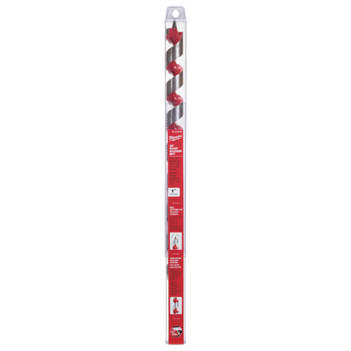 Longue m&egrave;che h&eacute;licoidale pour perceuse, Diam&egrave;tre de 1", Cannelure 15", Tige 7/16" hexagonal Helyx Safety & Industrial Supplies