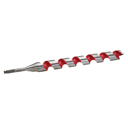 Longue m&egrave;che h&eacute;licoidale pour perceuse, Diam&egrave;tre de 1-1/2", Cannelure 15", Tige 7/16" hexagonal Helyx Safety & Industrial Supplies