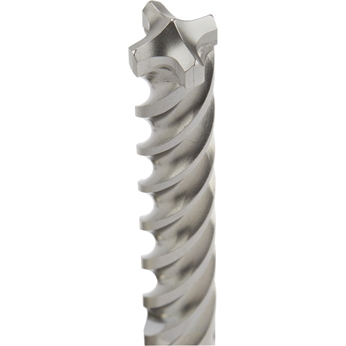 M&egrave;che de perceuse &agrave; percussion &agrave; quatre cannelures SDS-Plus MX4 , 5/8", Tige SDS-Plus, Carbure Helyx Safety & Industrial Supplies