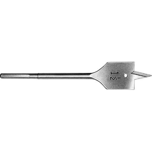 Flat Boring Bit, 1/4" Diameter, 1/4" Hex Shank, 6-1/8" Length Helyx Safety & Industrial Supplies