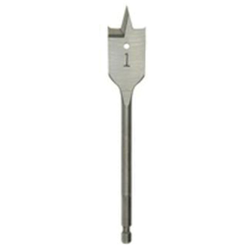 M&egrave;che plate, Diam&egrave;tre de 1-1/8", Tige 1/4" hex, Longeur de 6" Helyx Safety & Industrial Supplies