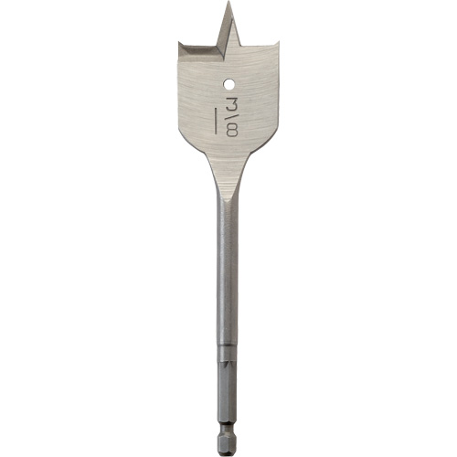 M&egrave;che plate, Diam&egrave;tre de 1-3/8", Tige 1/4" hex, Longeur de 6-3/4" Helyx Safety & Industrial Supplies