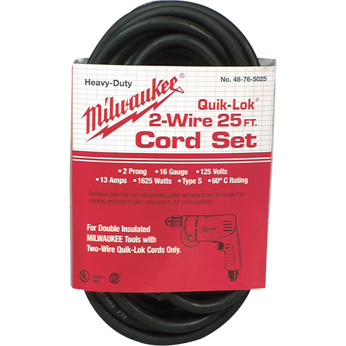 2-Wire Quik-Lok&reg; Cord Helyx Safety & Industrial Supplies