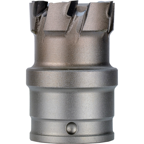 Quick Change Plate Cutter, 1" Diameter, Carbide, 1/2" Depth of Cut, 1/2" Shank Helyx Safety & Industrial Supplies