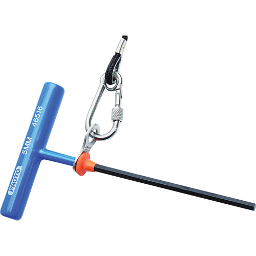 Hex Key - Metric, Hex End, 2.5 mm x 6" L, T Handle Helyx Safety & Industrial Supplies
