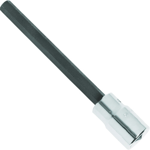 Extra-Long Bit Socket, Hex, 1/4" x 4-5/8" L, 1/2" Square Drive Drive Helyx Safety & Industrial Supplies