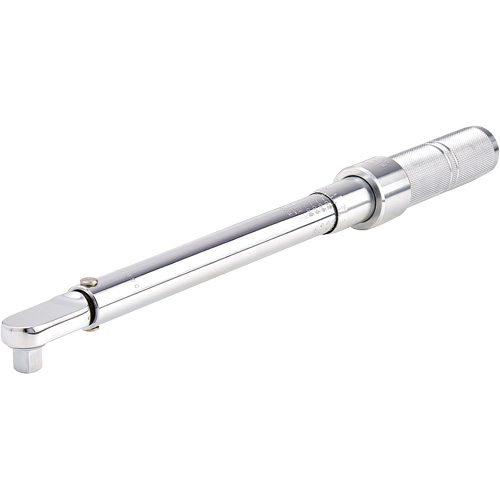 Fixed Head Micrometer Torque Wrench, Click, 3/8" Square Drive, 16-80 ft-lbs. Helyx Safety & Industrial Supplies