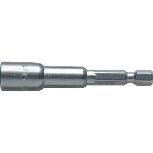Nut Setter, 5/16" Tip, 1/4" Drive, 2-9/16" L, Non-Magnetic Helyx Safety & Industrial Supplies