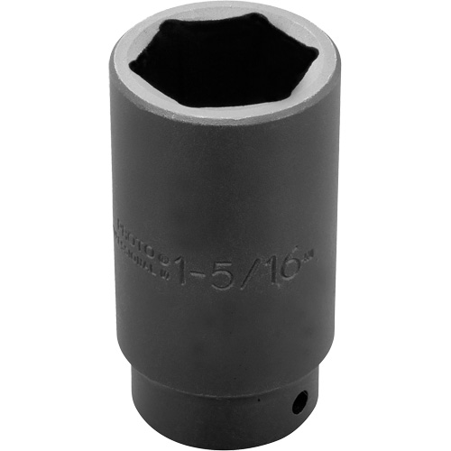 Socket, Impact, 1-5/16", 1/2" Drive, 6 Points, Deep Helyx Safety & Industrial Supplies