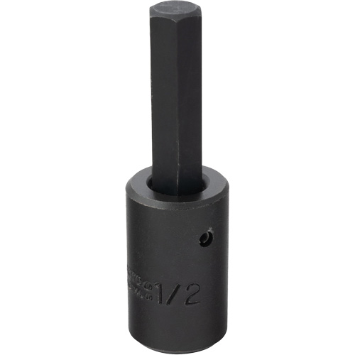Socket Bit, Hex, 1/2" x 3-5/8" L, 1/2" Drive Helyx Safety & Industrial Supplies