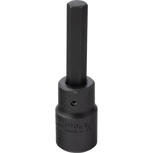 Socket Bit, Hex, 3/8" x 3-1/4" L, 1/2" Drive Helyx Safety & Industrial Supplies