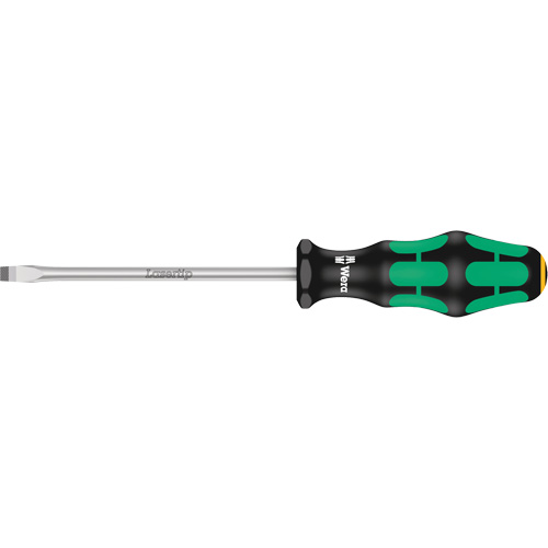 Tapered Slotted Screwdriver, 1.0 mm, 5-1/8" L, Plastic Handle Helyx Safety & Industrial Supplies