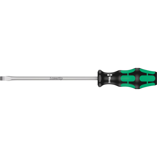 Tapered Slotted Screwdriver, 5/16" Tip, Round, 11-1/8" L, Plastic Handle Helyx Safety & Industrial Supplies