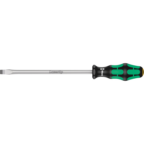 Tapered Slotted Screwdriver, 3/8", 12" L, Plastic Handle Helyx Safety & Industrial Supplies