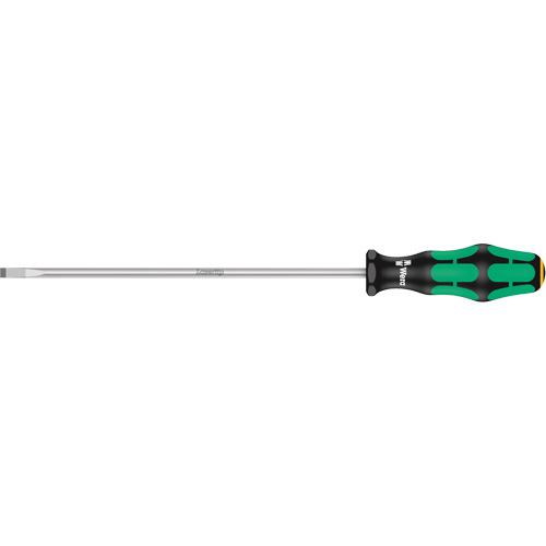 Slotted Screwdriver, 1/4" Tip, Round, 12" L, Plastic Handle Helyx Safety & Industrial Supplies