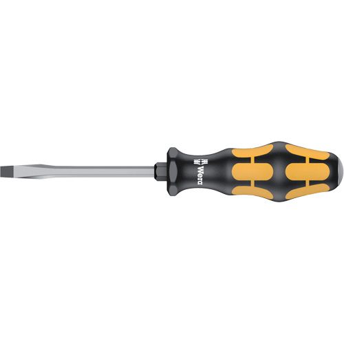 Slotted Demolition Screwdriver, 1/4", 8-1/8" L, Plastic Handle Helyx Safety & Industrial Supplies