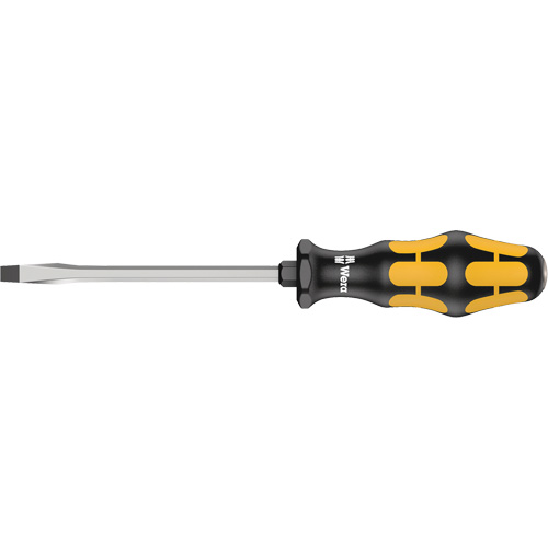 Slotted Demolition Screwdriver, 3/8", 11-3/16" L, Plastic Handle Helyx Safety & Industrial Supplies