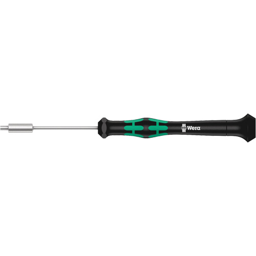 Micro Socket Screwdriver, 2.0 mm Drive, 6-3/16" L, Non Magnetic Helyx Safety & Industrial Supplies