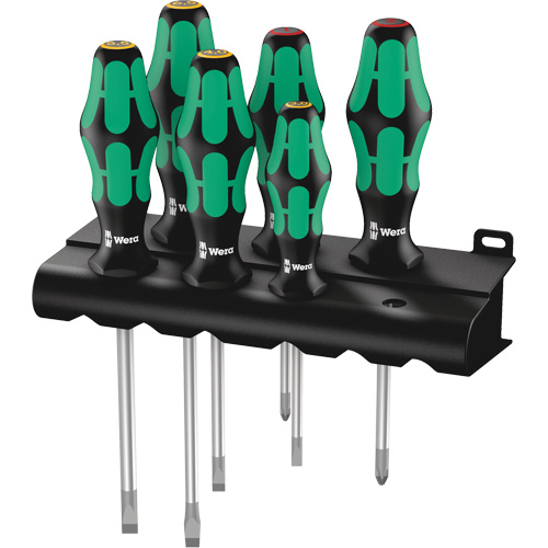Slotted Phillips Screwdriver Set, 6 Pcs. Helyx Safety & Industrial Supplies