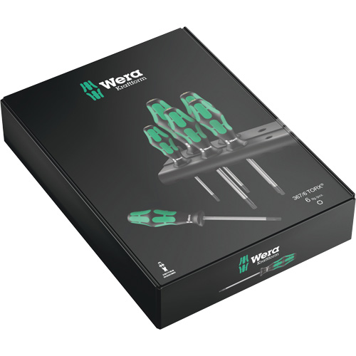 Torx&reg; Screwdriver Set, 6 Pcs. Helyx Safety & Industrial Supplies