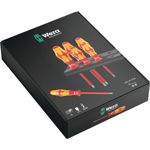 Insulated Screwdriver Set, 1000 V, 6 Pcs Helyx Safety & Industrial Supplies
