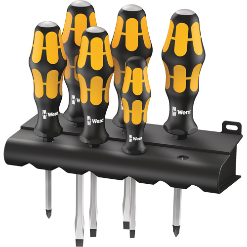 Jeu de tournevis s&eacute;rie 900 Chiseldriver et support, 6 mcx Helyx Safety & Industrial Supplies