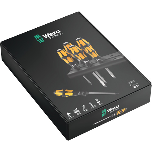Jeu de tournevis s&eacute;rie 900 Chiseldriver et support, 6 mcx Helyx Safety & Industrial Supplies