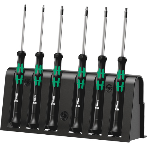 Precision Screwdriver Set, 6 Pcs. Helyx Safety & Industrial Supplies