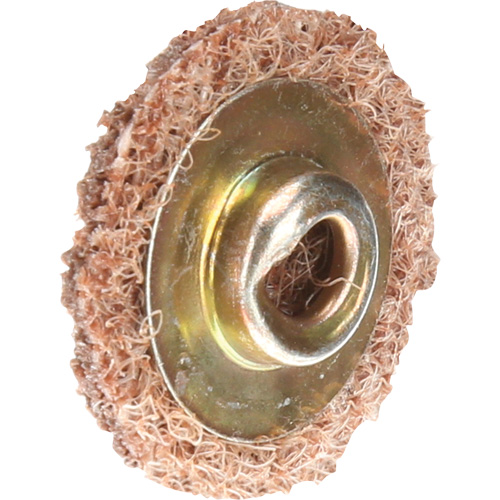 Disque de conditionnement de surface &agrave; remplacement rapide Standard Abrasives, 1" dia., Grain Cors&eacute;, Oxyde d'aluminium Helyx Safety & Industrial Supplies