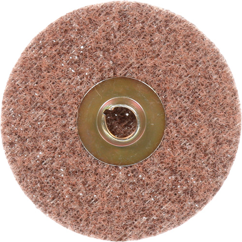 Disque de conditionnement de surface &agrave; remplacement rapide Standard Abrasives, 3" dia., Grain Cors&eacute;, Oxyde d'aluminium Helyx Safety & Industrial Supplies