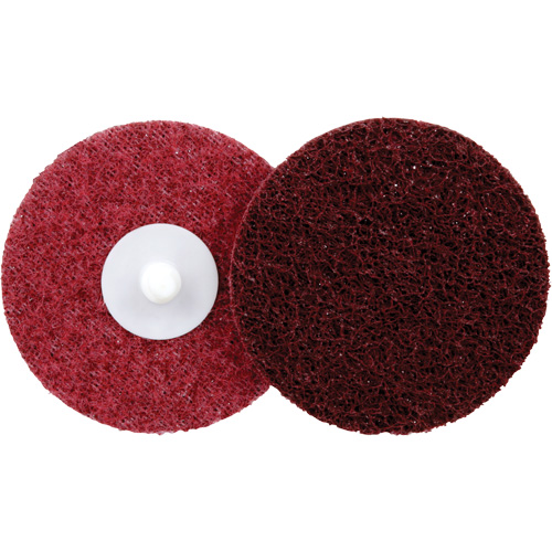 Standard Abrasives Quick-Change Surface Conditioning Disc, 3" Dia., Medium Grit, Aluminum Oxide Helyx Safety & Industrial Supplies