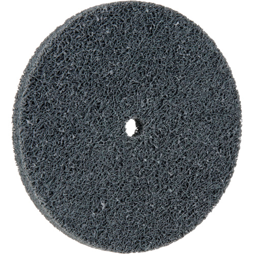 Standard Abrasives 500 Series Soft Density Unitized Wheels, 3" x 1/4", 1/4" Arbor, Fine Grit, Silicon Carbide Helyx Safety & Industrial Supplies