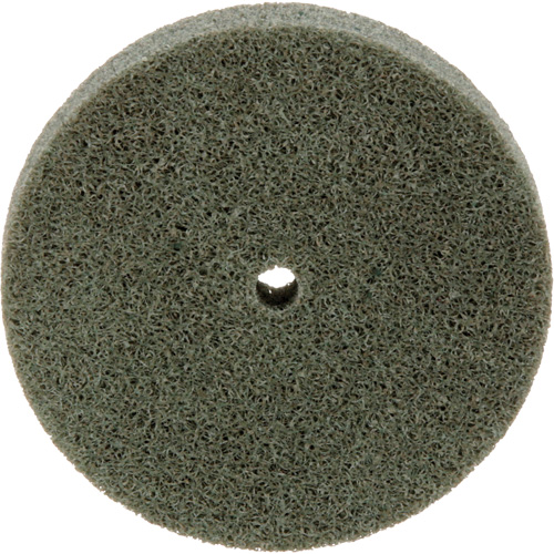 Meule homog&egrave;ne &agrave; faible densit&eacute; de s&eacute;rie 500 Standard Abrasives, 3" x 1/2", Arbre de 1/4", Grain de Moyen, Oxyde d'aluminium Helyx Safety & Industrial Supplies