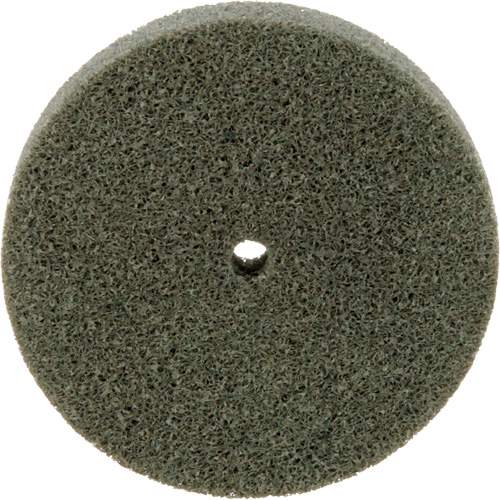 Meule homog&egrave;ne &agrave; faible densit&eacute; de s&eacute;rie 500 Standard Abrasives, 3" x 1/2", Arbre de 1/4", Grain de Moyen, Oxyde d'aluminium Helyx Safety & Industrial Supplies
