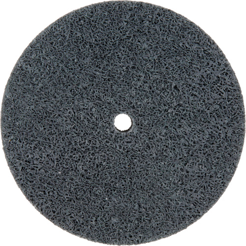 Standard Abrasives 500 Series Soft Density Unitized Wheels, 3" x 1/2", 1/4" Arbor, Fine Grit, Silicon Carbide Helyx Safety & Industrial Supplies