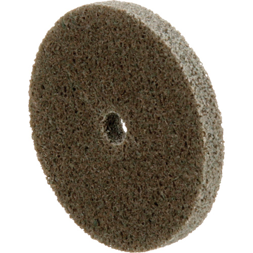 Disque unitaris&eacute; Standard Abrasives, 2" x 1/4", Arbre de 1/4", Grain de Moyen, Oxyde d'aluminium Helyx Safety & Industrial Supplies